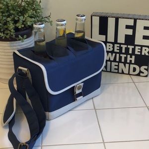 ‘Legacy’ Waxed Bottle Caddy/Cooler